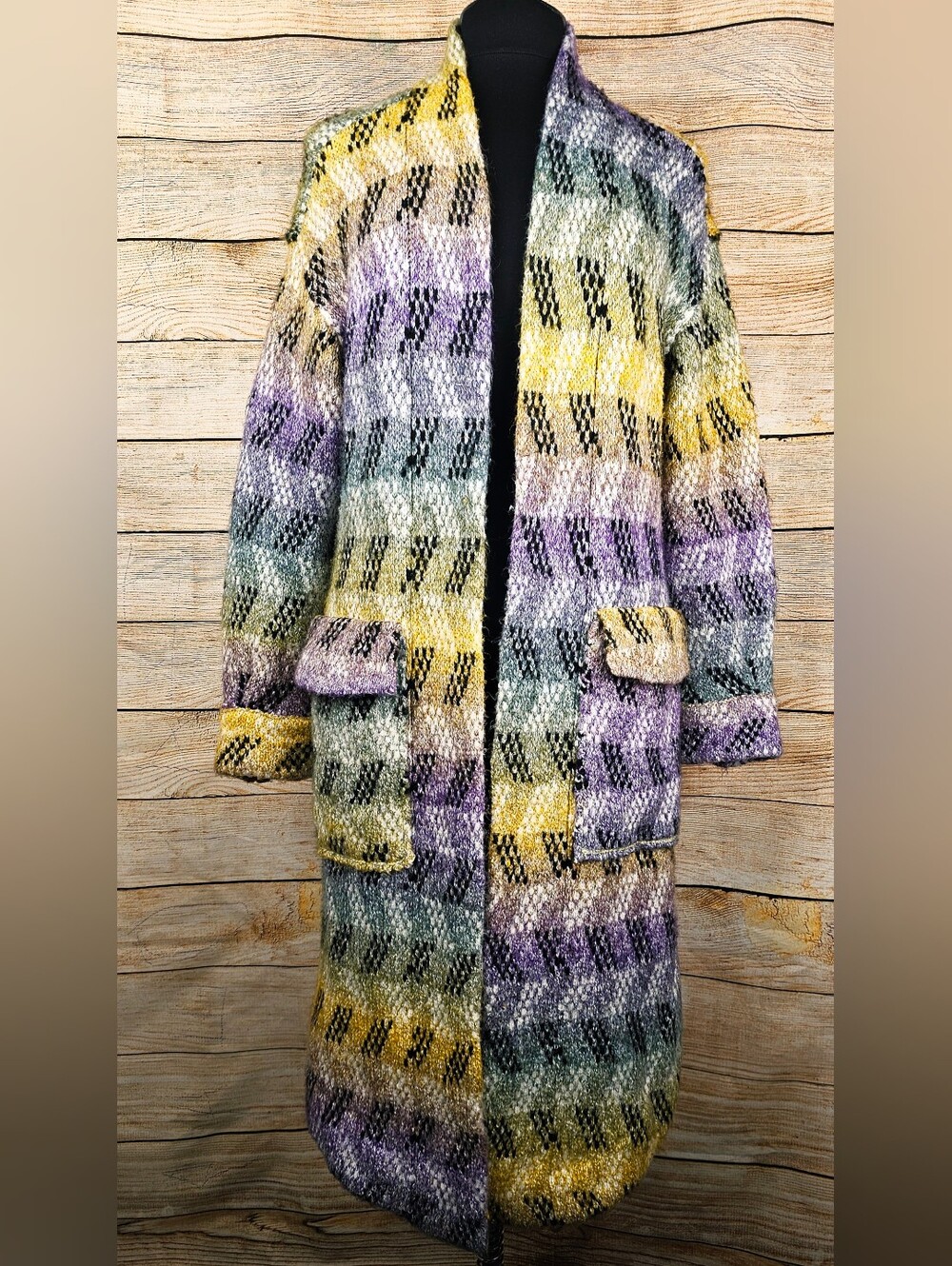 Anthropologie Pilcro Open Long Oversized Cardigan with Pockets Size Xsmall